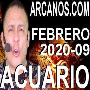 ACUARIO FEBRERO 2020 ARCANOS.COM - Horóscopo 23 al 29 de febrero de 2020 - Semana 09