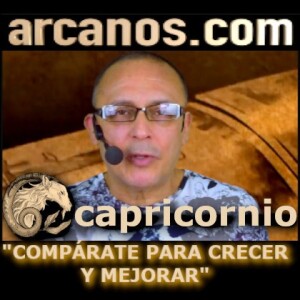 ♑️#CAPRICORNIO #TAROT♑️ Compárate para crecer y mejorar 👊🏾 ✨ARCANOS.COM✨