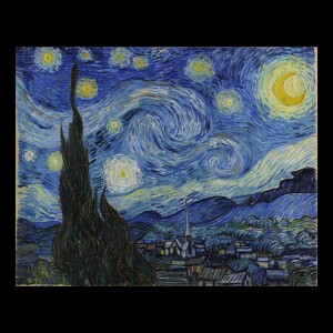 ADVENT (Week 3, Day 5): Starry Night by Vincent Van Gough & Psalm 104