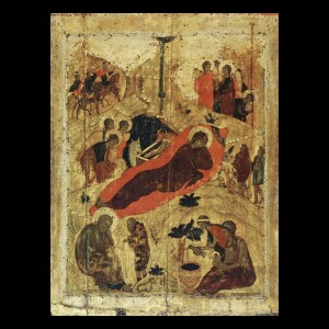 ADVENT (Week 2, Day 1): The Birth of Christ by Andrei Rublev & Psalm 148