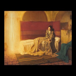 ADVENT (Week1, Day 5): The Annunciation by Henry Ossawa Tanner & Psalm 18