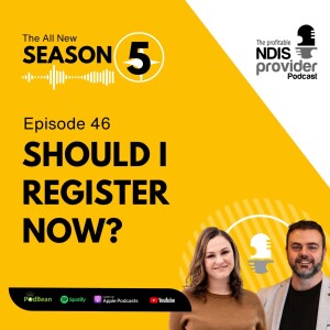 Podcast 46: Should I register now?.