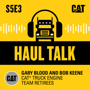 Gary Blood and Bob Keene - Cat Truck Engine Team Retirees