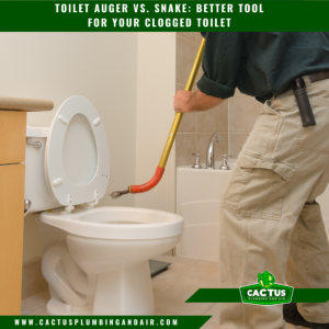 Toilet Auger vs. Snake: Better Tool For Your Clogged Toilet