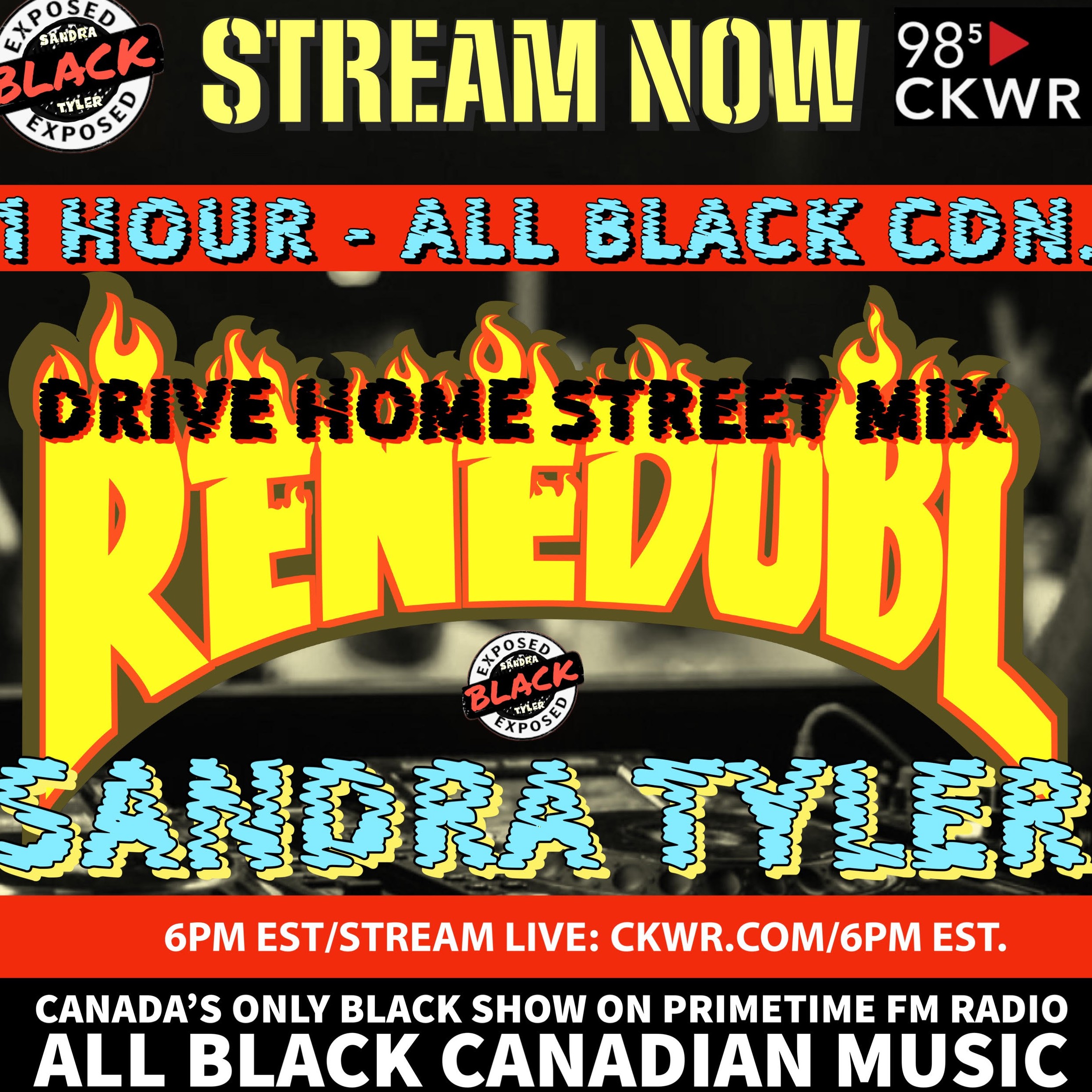 BLACK EXPOSED ENT. ALL BLACK CDN HIP HOP & RNB