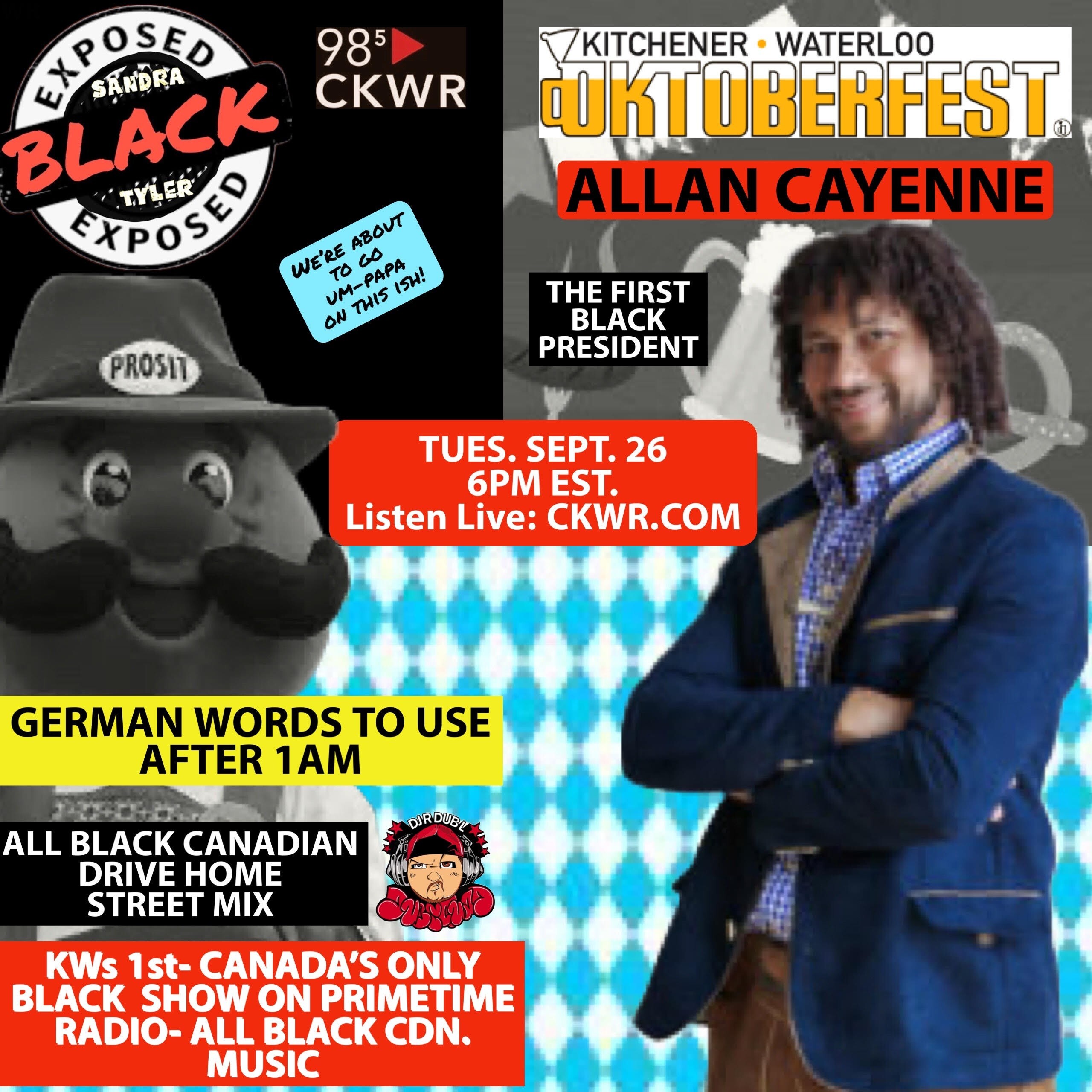 BLACK EXPOSED ENT. ALL BLACK CDN HIP HOP & RNB