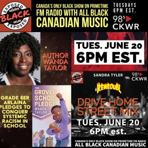 BLACK EXPOSED WITH SANDRA TYLER FEAT WANDA TAYLOR AUTHOR GROVER SCHOOL PLEDGE