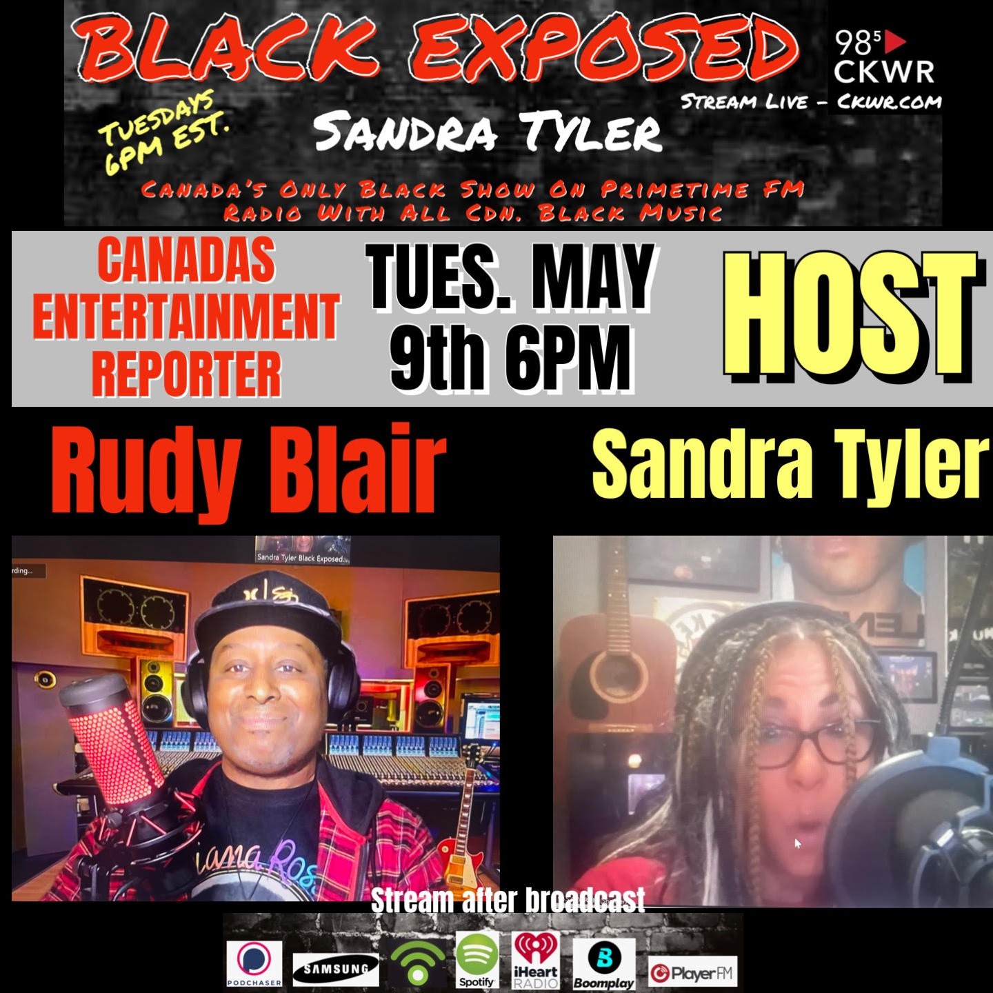 BLACK EXPOSED ENT. ALL BLACK CDN HIP HOP & RNB
