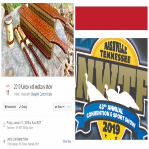 219P - Unicoi Turkey Call Maker and NWTF Convention and Sports Shows Previews