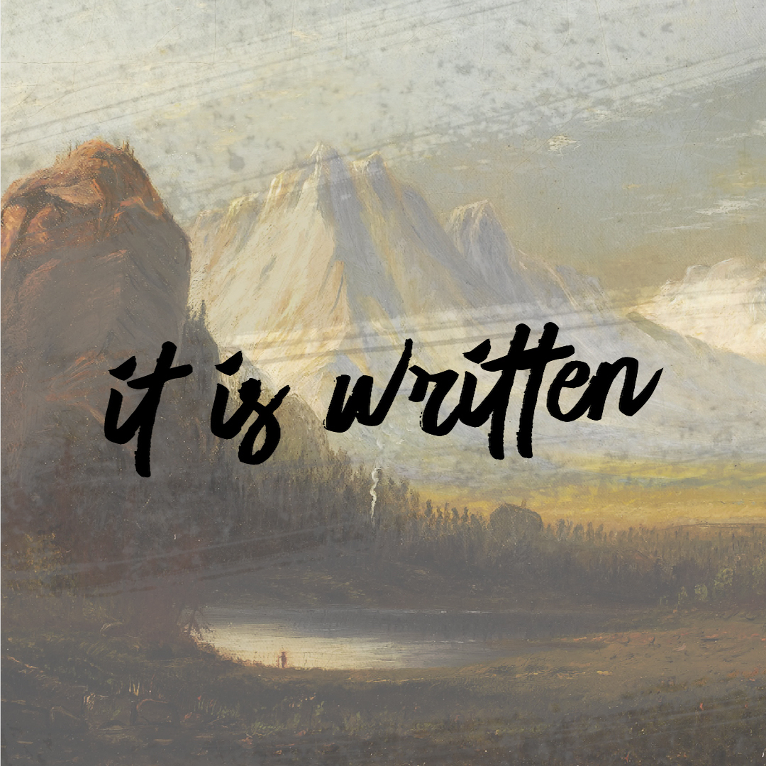 It Is Written (Part 1) | PJ Booth