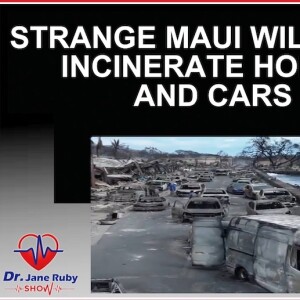 Strange Maui Wildfires Incinerate Homes and Cars