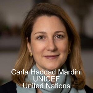 EP10: Dr Ragini G Roy discusses Carla Haddad Mardini's incredible sustainability journey at UNICEF