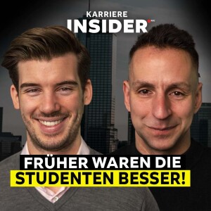 Statistik-Dozent über 1,0er-Studenten, Fitness- und Ernährungs-Tipps | Karriere Insider