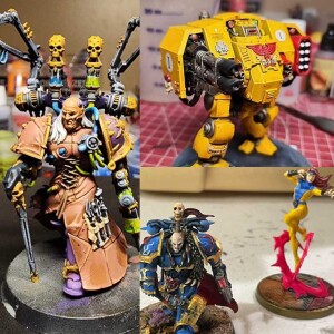 40K and MCP Model Painting Review