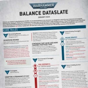 Warhammer 40k January Dataslate Review and Space Marines