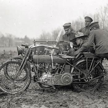 Episode #26, June 28, 2017 | What’s a Chautauqua!!?  Harley Davidson in WW1, The Red Cross we know today, Aviator Lewis Bennet, many events in France - and more...