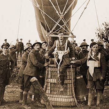 Episode #30, Orville Wright on air power | Balloon Spies | Dr. Libby O'Connell food history | Maryland Commemoration | WWI Museum & Memorial in KC | and more...