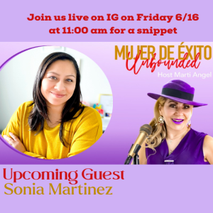 Welcome to the interview with Sonia Martinez