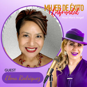 Welcome to my amazing guest Elena Rodriguez