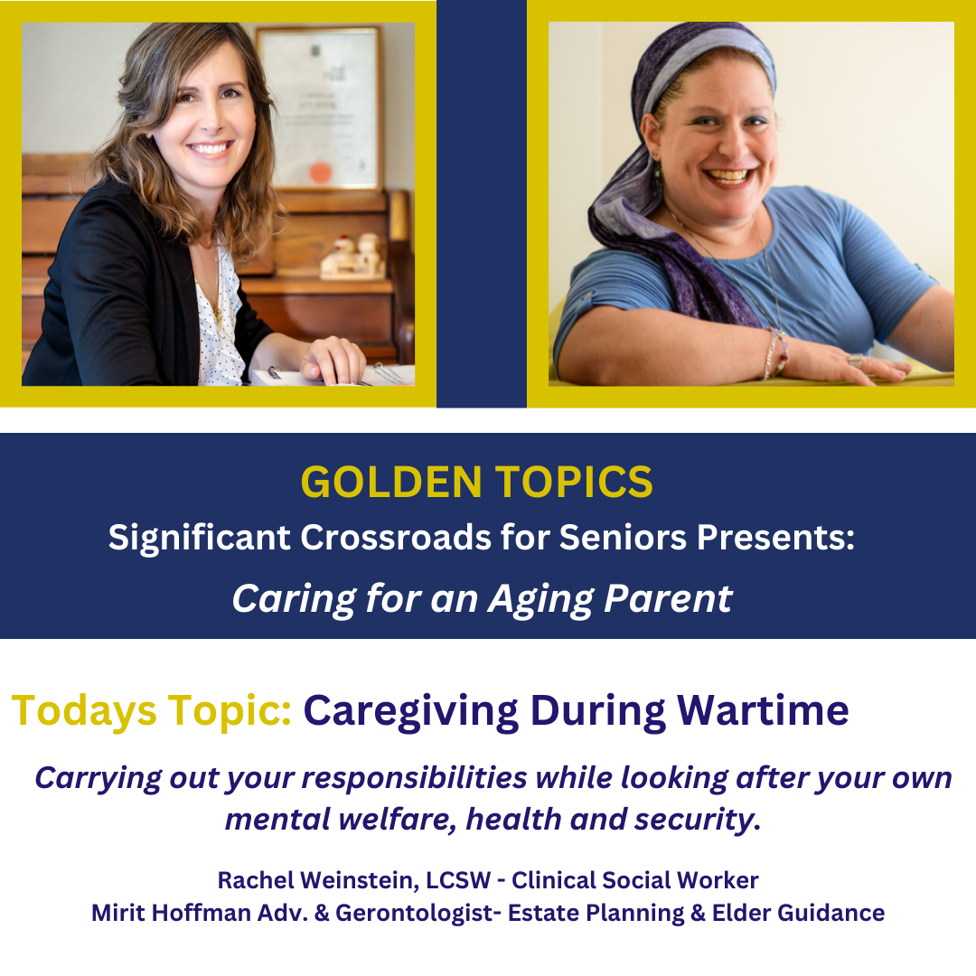 Golden Topics- Significant Crossroads for Seniors