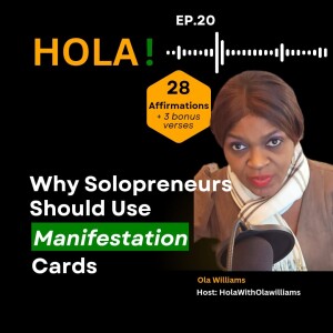 Episode 20 - Why Solopreneurs Should Use Manifestation Cards