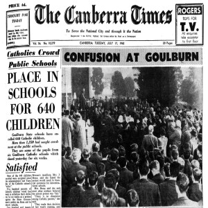 Greg Melleuish & Zachary Gorman, ‘A big step in Australia becoming a plural society’ The Goulburn Catholic School Strike and the State Aid Dilemma