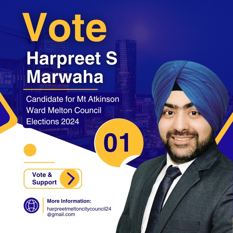 Interview with Harpeet Singh Marwaha, Candidate for Mt Atkinson Ward Melton Council Elections 2024