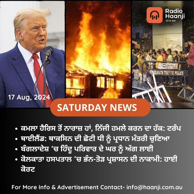 Saturday News 17 Aug, 2024 | Gautam Kapil | Radio Haanji