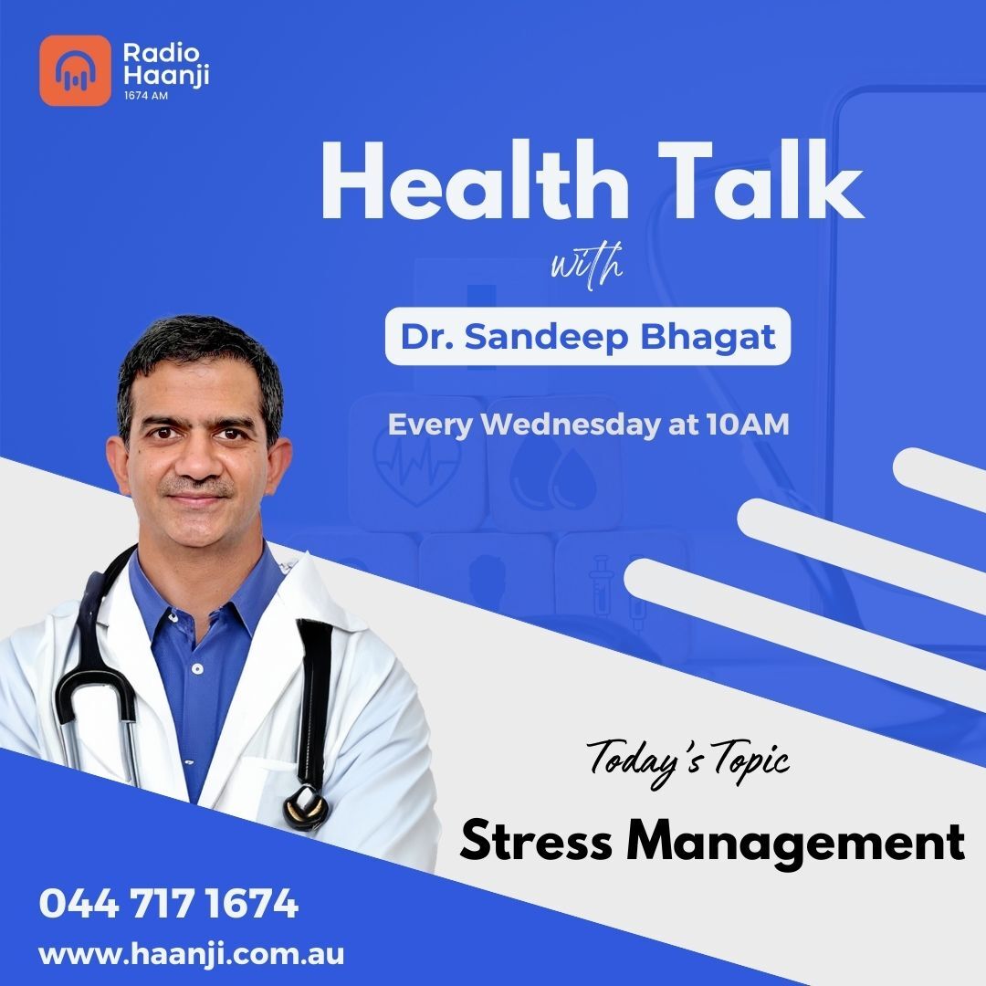 How to manage Stress?| Dr. Sandeep Bhagat | Health Talk | Radio Haanji