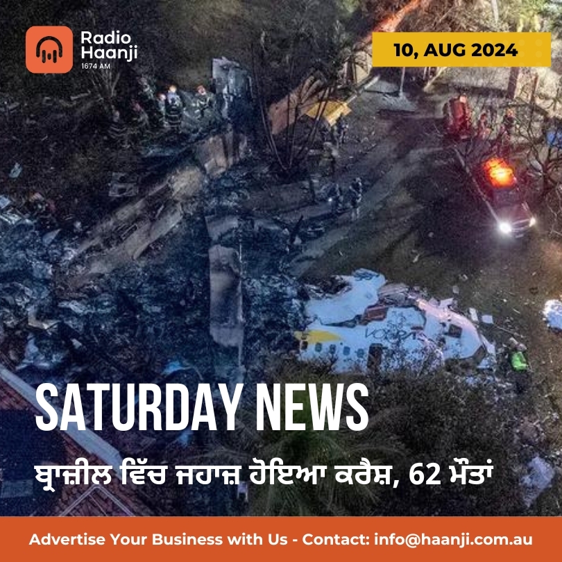 Saturday News 10 Aug, 2024 | Gautam Kapil | Radio Haanji