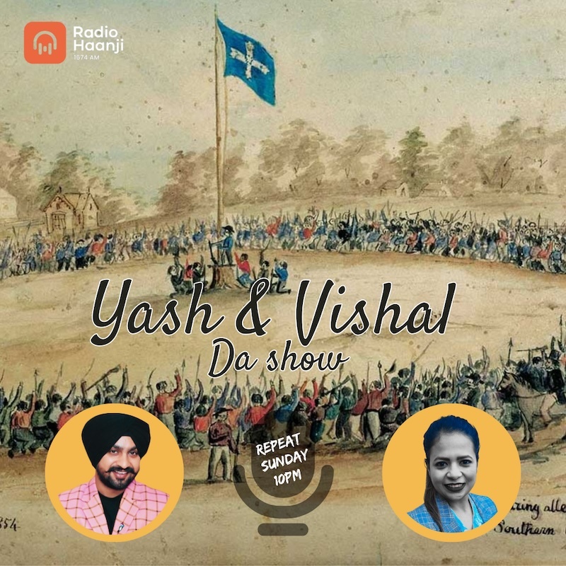 Gaund art, a traditional art form inspired by nature |Yash ਤੇ Vishal ਦਾ Show | Radio Haanji