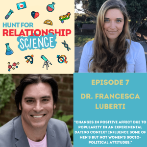 Dr. Francesca Luberti and how being romantically rejected can push men politically right