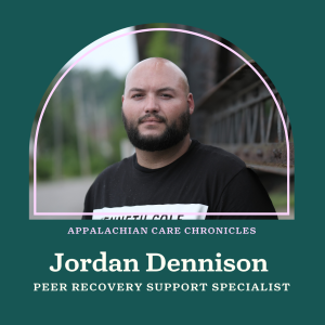 Jordan Dennison, Peer Recovery Support Specialist