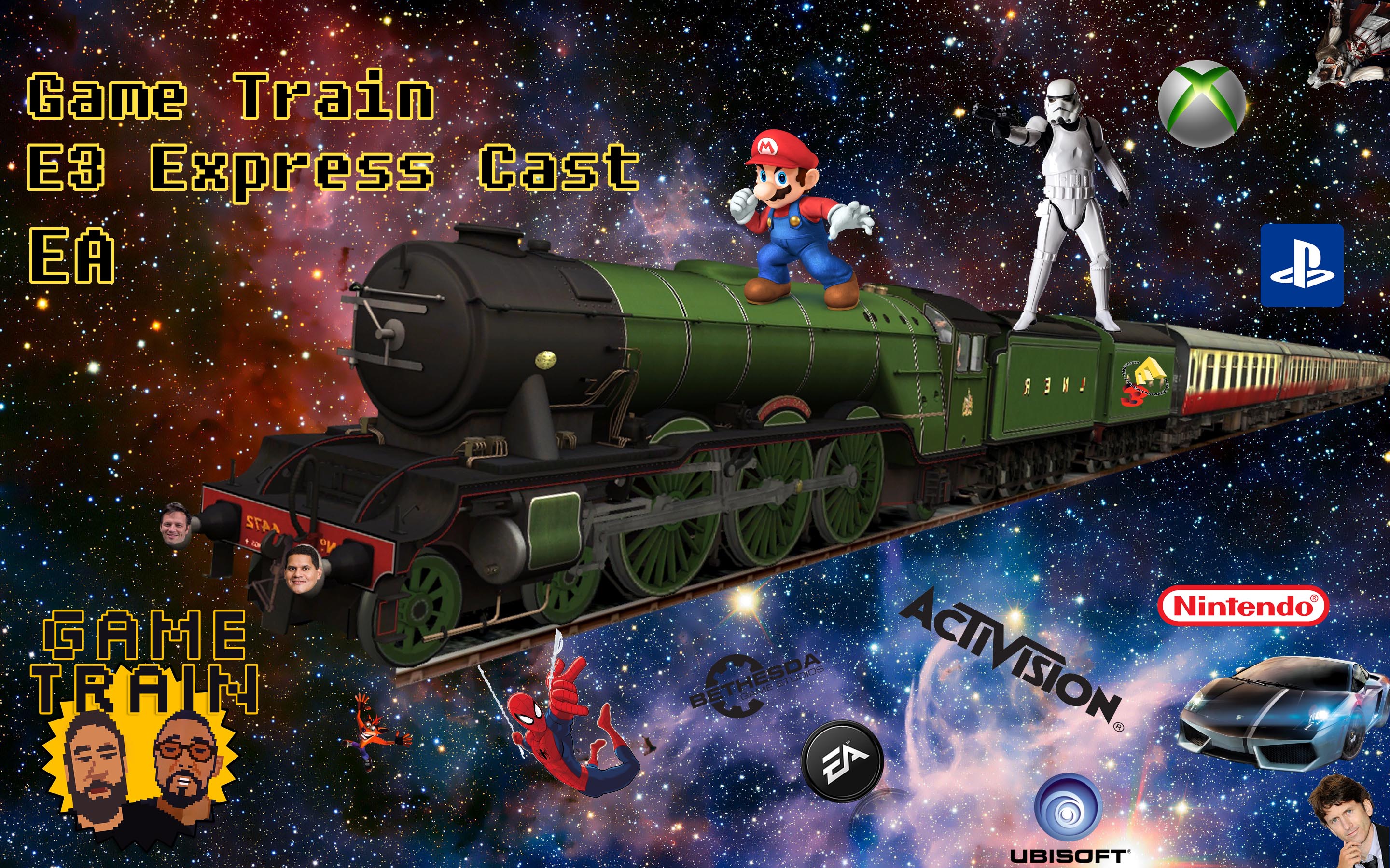 Game Train - Express Cast - E3 2017 EA