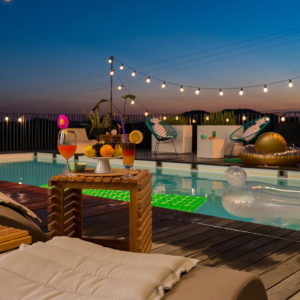 Greencare Pool Builder - Music and Modern Pool Lighting for Relaxation