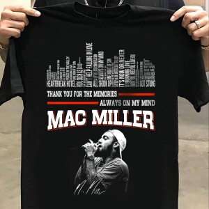Mac Miller Official Merch – Always On My Mind T-shirt