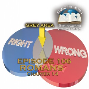 EPISODE 106 ROMANS CHAPTER 14 " Navigating The Grey"