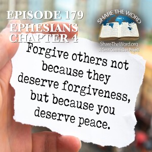 EPISODE 179 EPHESIANS CHAPTER 4 "Put On, Put Off"