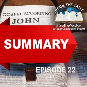 Episode 22, Gospel Of John Summary ”Summary” for Share The Word