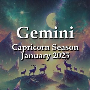 Gemini - Capricorn Season January 2025 A SNAPSHOT OF CONDITIONS