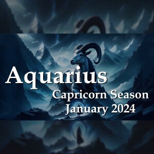 Aquarius - Capricorn Season January 2024
