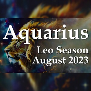 Aquarius - Leo Season August 2023
