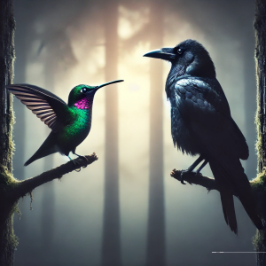 Hummingbird Grace Messenger Crow - Weekly Tarot Messages