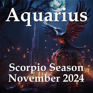 Aquarius - Scorpio Season November 2024