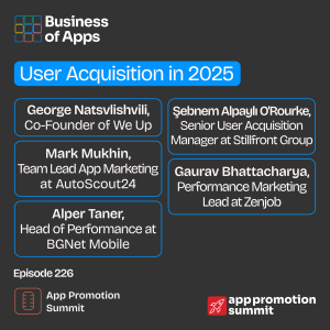 #226: “User Acquisition in 2025” App Promotion Summit Berlin panel