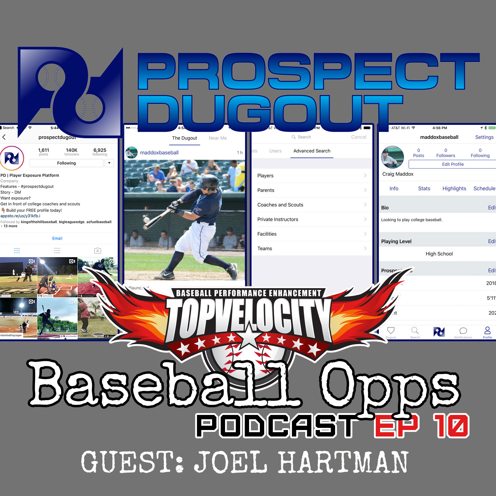 Gaining Exposure with Prospect Dugout on Baseball Opps with TopV