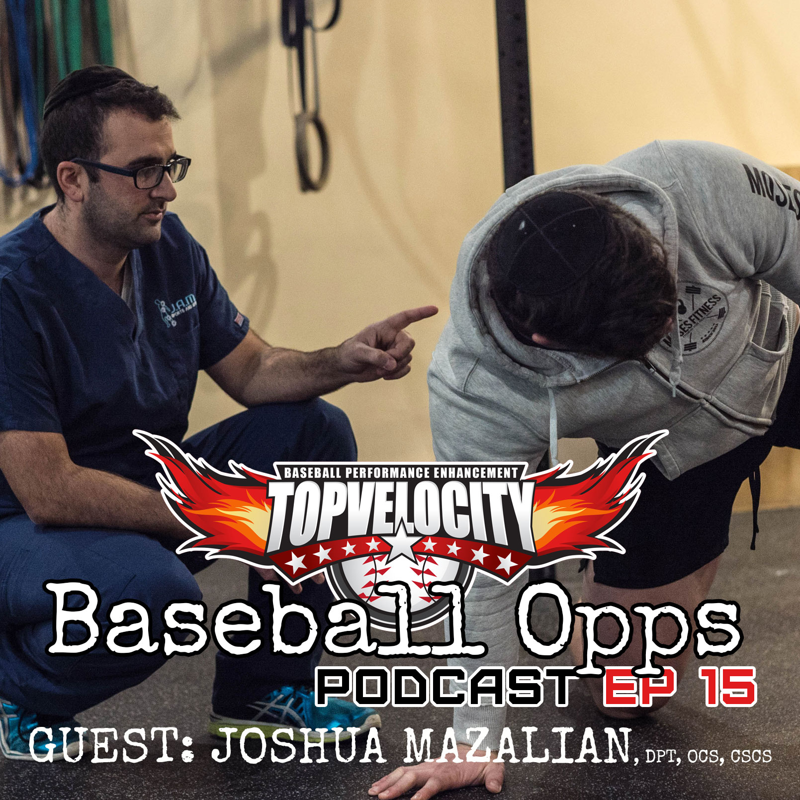 Importance of Hip Mobility and Stability to Baseball Injury with Dr. Mazalian on Baseball Opps with TopV