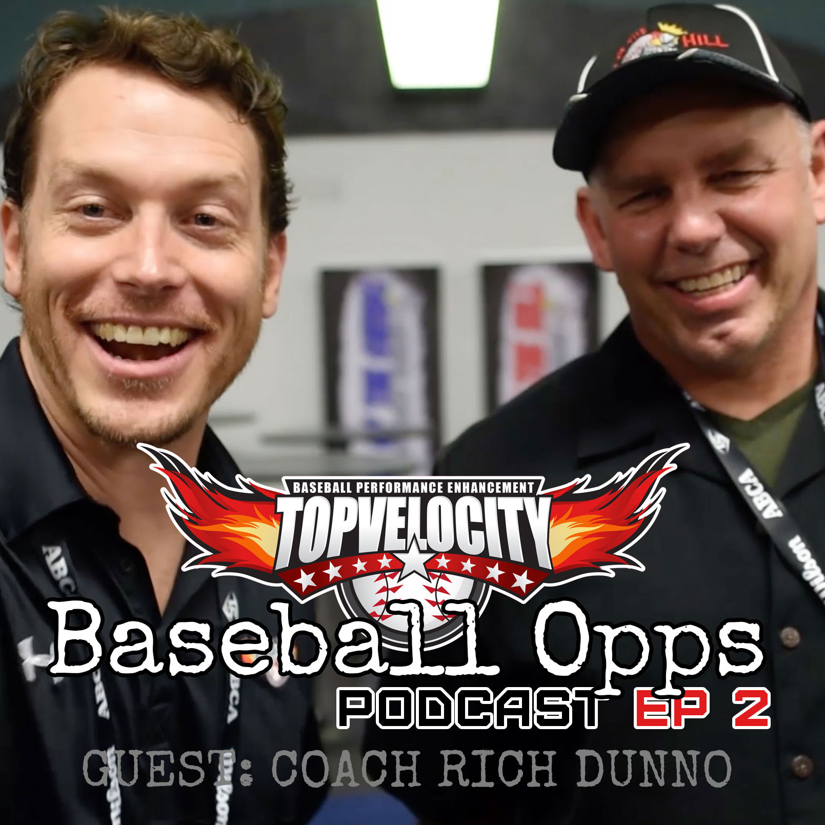 Coach Rich Dunno with King of the Hill on Baseball Opps with TopV