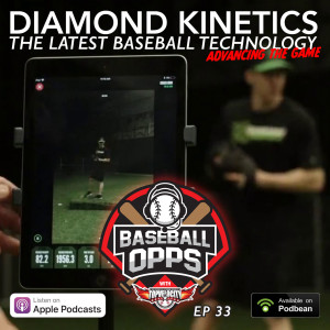 PitchTracker Technology from Diamond Kinetics with Kyle Bennett on Baseball Opps with TopV