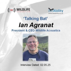 Talking Bat with Ian Agranat (Wildlife Acoustics)